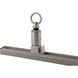 Alpha Trak 120 Brushed Nickel Track Fixture Adapter Ceiling Light